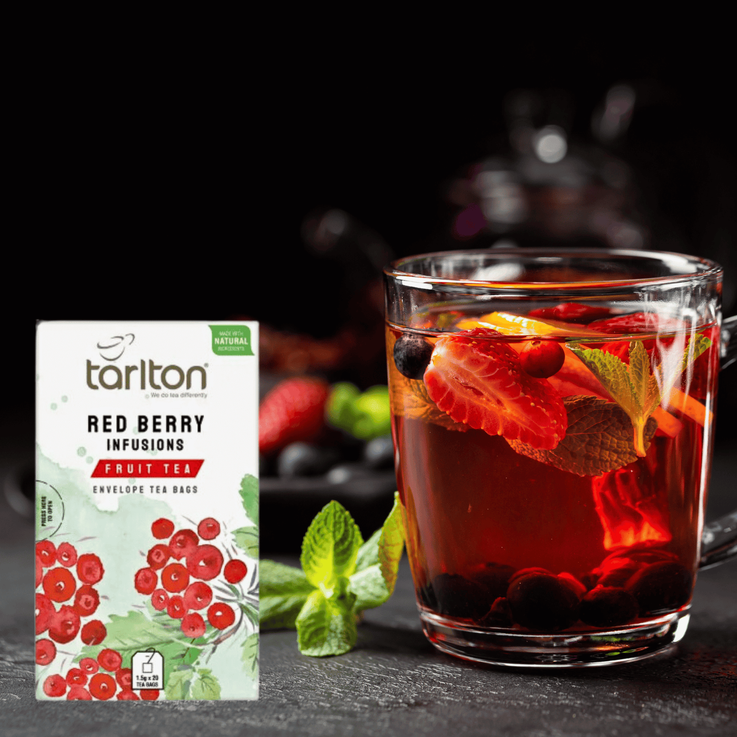 Tarlton Red Berry Fruit Tea 30G