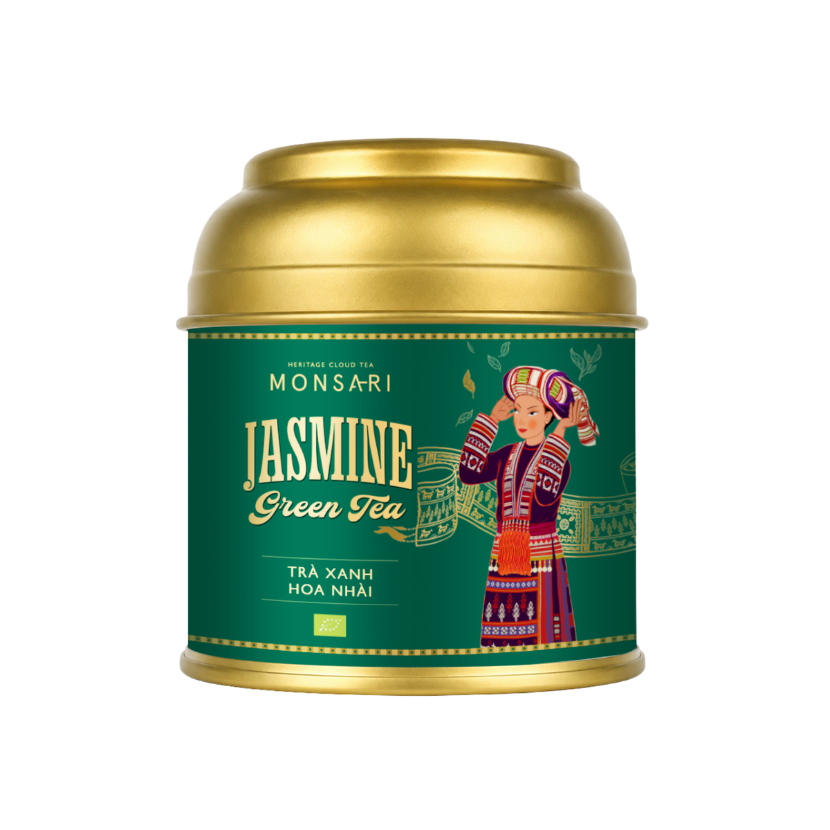 Trà xanh hoa lài Monsari 25g