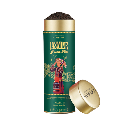 Trà xanh hoa lài Monsari 50g