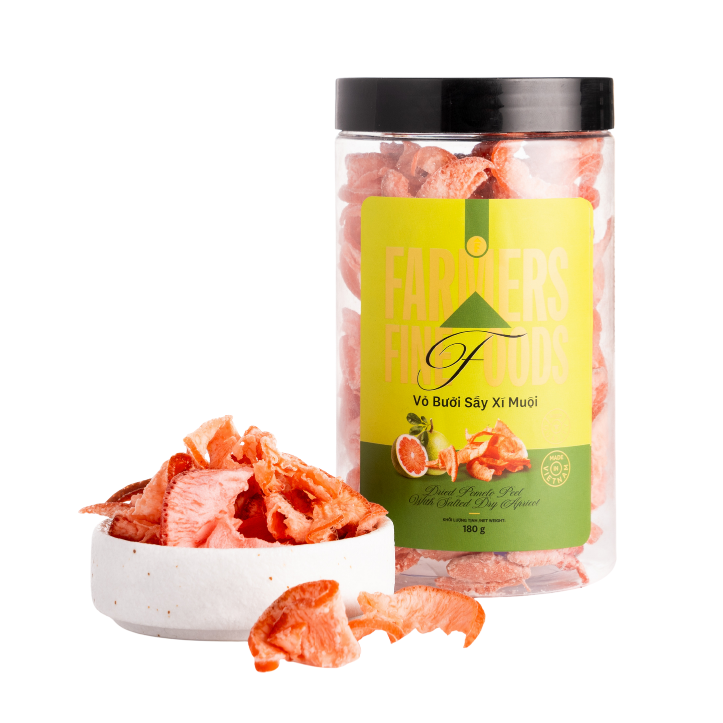 Vỏ bưởi sấy xí muội Farmers Fine Foods 180 g