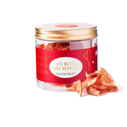 Farmers Fine Foods Dried Grapefruit Peel with Salted Apricots 70 g/ Jar