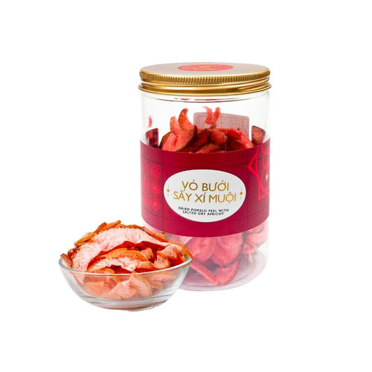 Farmers Fine Foods Dried Grapefruit Peel with Salted Apricots 70 g/ Jar