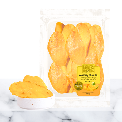 Xoài sấy muối ớt Farmers Fine Foods 250 g