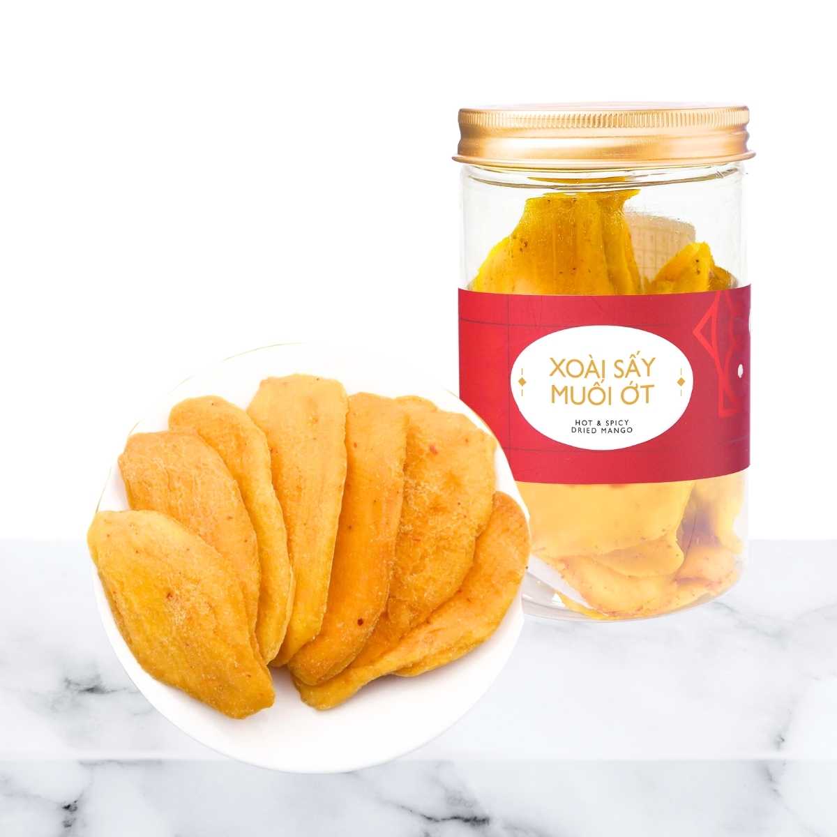 Farmers Fine Foods Salted and Chili Dried Mango 150g/ Jar