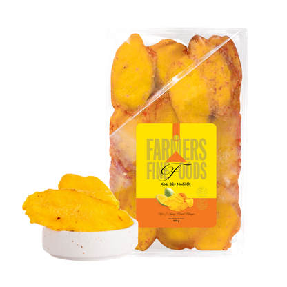 Xoài sấy muối ớt Farmers Fine Foods 400 g