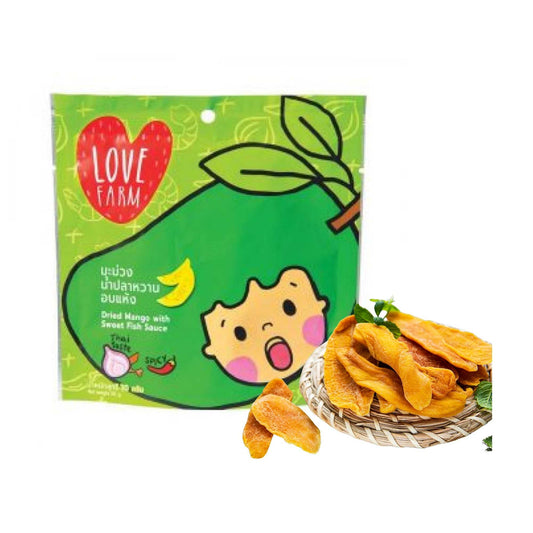 Love Farm Spicy Dried Mango 30G